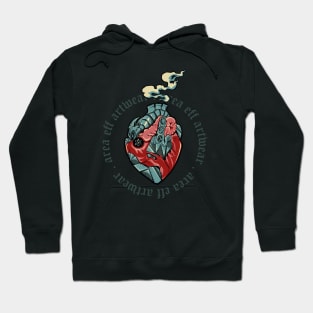 Biomech Heart - Area Eff Artwear Hoodie